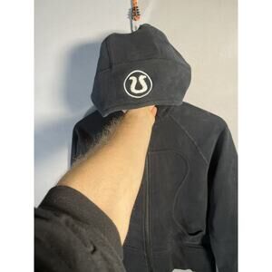 Lululemon Textured Hood Logo Hoodie